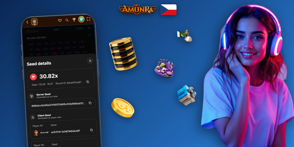 Panoramatický záběr letadla Aviator stoupajícího nad násobitelem až 10x v AmunRa Casino