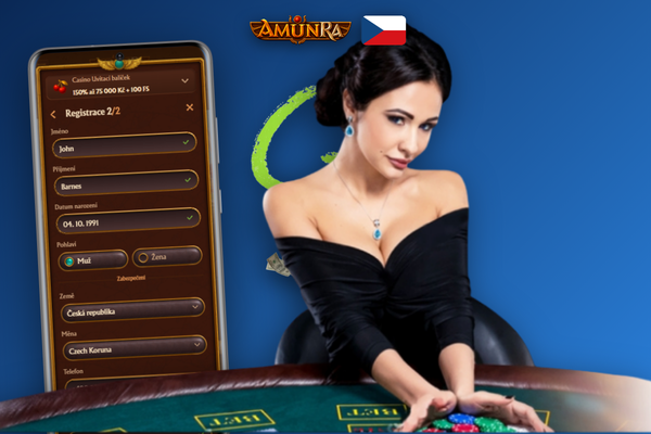 AmunRa Casino CZ registrace umožňuje každému hráči vlastnit pouze jeden účet