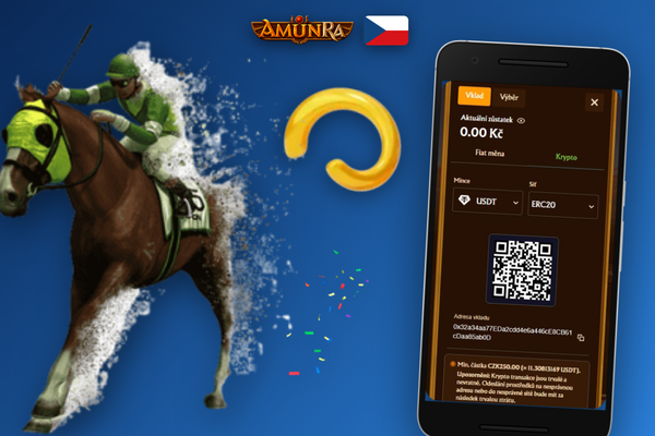 AmunRa Casino minimální vklad v CZK, EUR a USD přímo v rozhraní pokladny