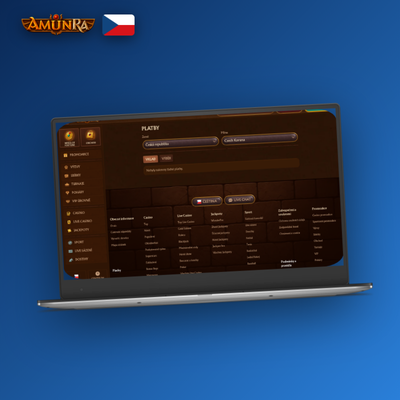 Bankovní převod v AmunRa Casino – ideální pro výběry s vyšším limitem 10 000