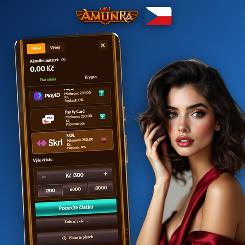 AmunRa Casino výběr peněz – zlaté mince padají do virtuální peněženky v egyptském stylu